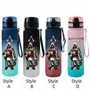 Assassins Game Creed 650ml Large Capacity Water Bottle Outdoor Sports and Game Peripheral Water Cup Plastic Frosted Cups