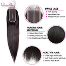 The Second Skin | 12A Brazilian Raw Hair Bundle Set with 2x6 HD Lace Closure