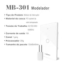 WiFi EU Interruptor De Luz Inteligente 120 Tipo Painel De Toque De Parede Sem Neutro interuptor inteligentes wifi switch