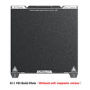 Creality Original K1C Smooth PEI Build Plate (Without Soft Magnetic Sticker) 235x235mm Excellent Adhesion 3D Printer Accessories