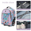 Travel Suitcases Rolling Luggage Backpack With Wheels Travel Large Capacity Trolley Bags Multifinonal Backpack Laptop Schoolbag