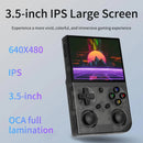 G350 Portable Handheld Game Console 3.5'' IPS Screen Linux System 3200mAh Dual Joystick 640x480 Retro Game Video Player Gift