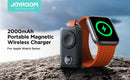 Joyroom Portable Wireless Charger for Apple Watch Series 8/Ultra/7/6/5/4/3/2/SE 2000mAh iWatch Charger Black Magnetic Power Bank