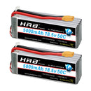 1/2pc HRB 5S 18.5V 5000mAh RC Lipo Battery with XT90 Plug for RC Helicopter Airplane Car Boat Truck 10S Drone battery DIY