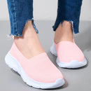 Summer Women Sneakers Mesh Breathable Women Casual Flats Shoes Slip On Female Sport Shoes Plus Size Tennis Shoes Ladies Loafers