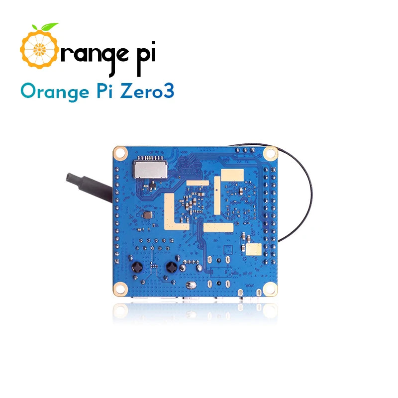 Orange Pi Zero 3 4GB RAM Allwinner H618 64-Bit WiFi 5 + BT5.0 LPDDR4 16MB SPI Flash Gigabit Ethernet Android 12 TV Ubuntu 22 OS