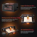 ACMER S2 4/7/12/20W Laser Engraving Cutting Machine High Precision Portable Machine Tool For Birthday Holiday Couple Gifts