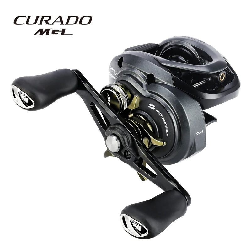 SHIMANO CURADO MGL K 71HG 70XG 71XG 151XG 150HG Baitcasting Fishing Reel Low Profile X-SHIP MGL Spool  Saltwater Fishing Tackle