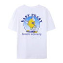 Easy Peasy Cartoon Lemon Printed T-Shirt Women Hippie Retro Funny T Shirt Summer Loose Cute Graphic Tees Unisex Vintage Clothes