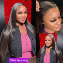40 Inch Bone Straight Human Hair Wigs 13x4 13X6 HD Lace Front Wigs Human Hair Brazilian Hair For Black Women 220 Density
