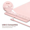 Huion Inspiroy 2 S Graphics Tablets H641P New Pen Tablet 6.3x3.9 Inch PenTech 3.0 Battery-Free Stylus Scroller + 6 Press Keys