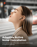 SoundPEATS Capsule3 Pro+ Wireless Earphones Adaptive ANC Bluetooth Headphones Hi Res HiFi Stereo Sound with xMEMS Speaker,LDAC