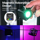 Ulanzi L2 RGB Mini Magnetic Video Light for Gopro Hero 12 11 10 9 8 7 6 DSLR LED Camera Light With Honeycomb Diffuser lamp Kit