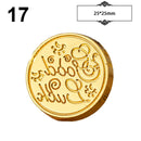 Irregular Lacquer Seal Head Retro Stamp Diy Scrapbooking Crafts Invitation Letter Decor Wax Seal Christmas Valentine's Day Theme