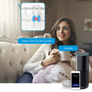 Zemismart Zigbee Smart Curtain Driver Robot For Roman Rod I Type Curtains Track Work with Tuya Smart Life Alexa Google Home