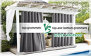 The Aegis Veil | Premium Outdoor Blackout Curtain 280GSM Waterproof Thermal Insulated