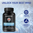 Brain Function Supplements – Helps with Focus, Memory, Concentration, Mental Clarity, Energy, Stress and Anxiety Relief