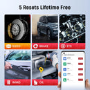THINKCAR BD6 OBD2 Bluetooth Scanner Full System Diagnostic OIL IMMO ETS BLEED Brake Reset Lifetime Free Auto VIN Car Code Reader