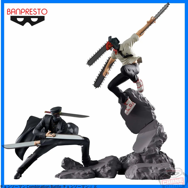 Original Chainsaw Man Denji Anime Action Figure Figurine PVC Model Banpresto Birthday Gift