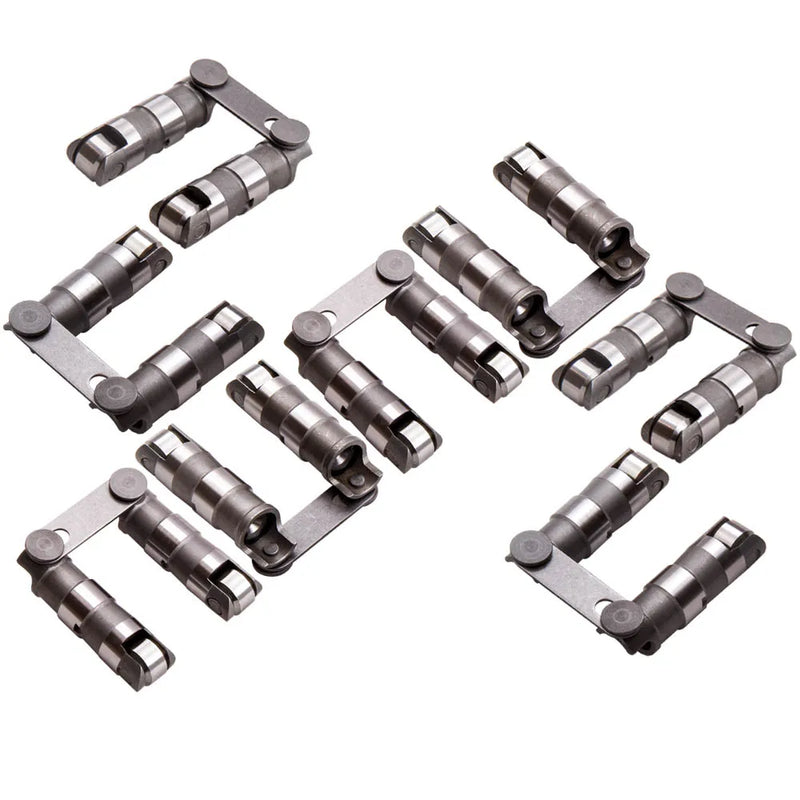 Roller Lifters and Link Bar Small Block for Chevy SBC 265 350 400 V8 Hydraulic