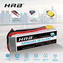 1/2pc HRB 5S 18.5V 5000mAh RC Lipo Battery with XT90 Plug for RC Helicopter Airplane Car Boat Truck 10S Drone battery DIY