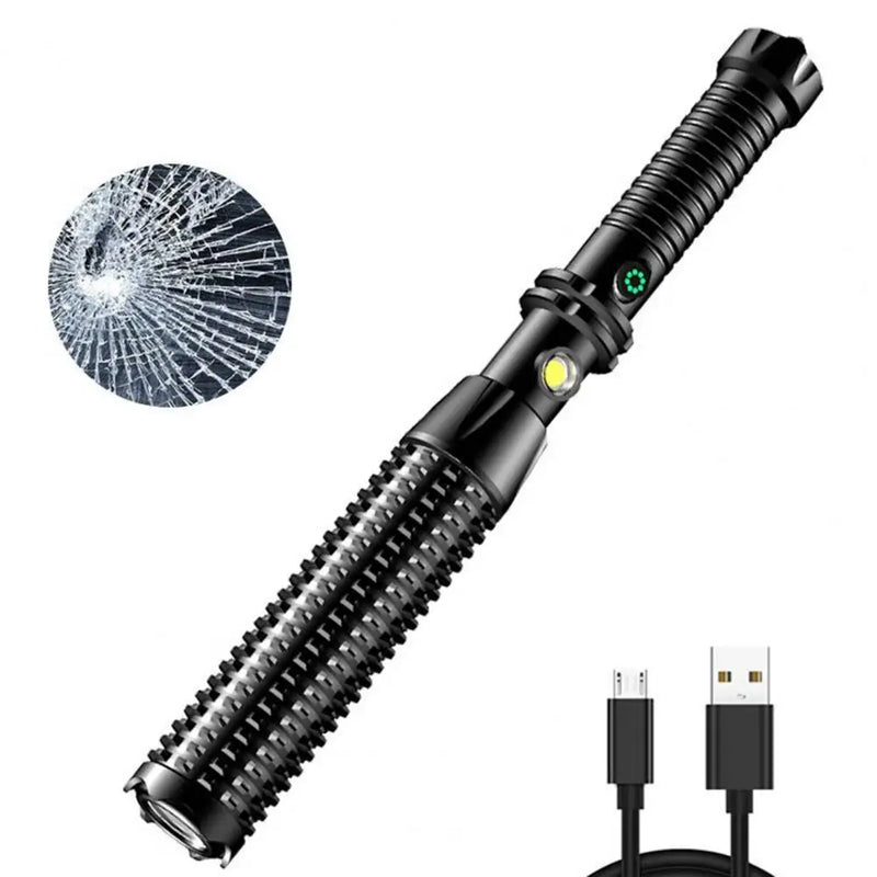 Exquisite LED Flashlight Durable Camping Flashlight Multifunctional Power Saving High Lumens Outdoor Torch Light