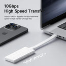 Hagibis M.2 NVMe SSD Enclosure Write Protect USB C 3.2 Gen2 to NVMe PCI-E M.2 SSD Case With 100W PD for iPhone 16 15 Pro MacBook