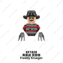 SAW Horror Movie Jack Ripper Mini Action Figures Building Blocks Brick Models Silent Hill Horrifying Chainsaw Man Halloween Toys