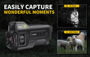 FNIRSI NVS-20 4K Monocular Telescope Day Night Use Photo Video Taking 5X Digital Zoom for Hunting Boating
