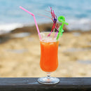 50,1000,6000Pcs Multicolor Drinking Rietjes Straw Milk Tea Bar Party Kunststof Drinking Wedding Kitchen Beverage Straw Wholesale