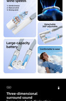 The Breeze Sentinel | High-Speed Turbine Bladeless Neck Fan (Rechargeable)