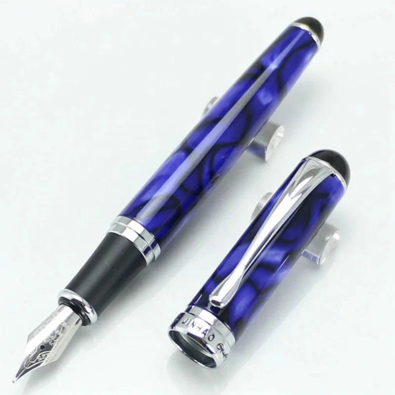 JINHAO X750 Fountain Pen Round Body English Engraved Copi Calligraphy Dip In Jinhao 750  Copperplate