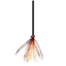 Halloween Party Witch Broom Kids Plastic Cosplay Flying Broomstick Props For Masquerade Halloween Cosplay Costume Accessories