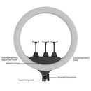 SH Upgrade 18inch Ring Light  Selfie LED Video Lamp With Tripod Stand Phone Clip For YouTube Live Light Photo Photography Studio