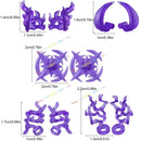 10PCS Special Effects Pieces Arm Fist Wind Lightning Leg Flames Assemble Scene Bricks Weapons Accessories Kids Toys