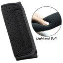 1 Pair Shoulder Strap Pad Universal Shoulder Relief Pad Black Decompression Air Cushions for Laptop Bag, Tactical Bag Strap