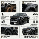 The Ranger's Silhouette | 5-Inch ABS Fender Flares for Ford Ranger Next-Gen T9 / Wildtrak