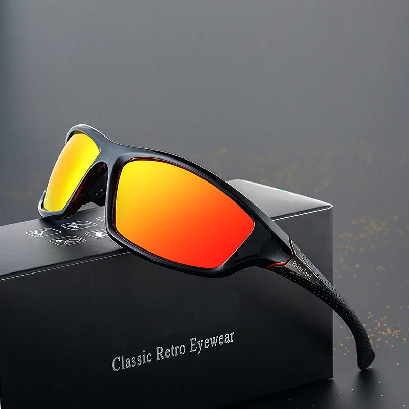 Men Polarized Driving Sunglasses UV400 2024 Stylish Sunglasses Male Goggle Eyewear Gafas De Sol Mujer