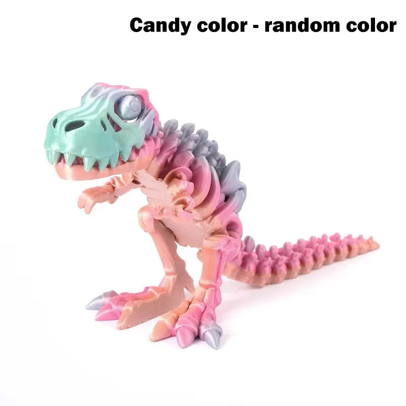 3d Printed T Rex Animals Miniature Figurines Dinosaurs Toy Child Anti-stress Birthday Gifts Children for Guests Surprises Gift