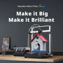 ANYCUBIC Kobra 3 Max FDM Multi-Color 3D Printer Up to 600mm/s Print Speed Massive Build Volume 500*420*420mm Smart APP Control