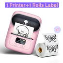 Phomemo M110 Thermischer kabelloser Etikettendrucker Tragbarer Bluetooth-Aufkleber Mini-Drucker Barcode-Etikettenhersteller Preisschilddrucker DIY