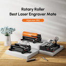 AlgoLaser Laser Rotary Roller Laser Engraver Y-axis Rotary Roller 360° Rotating For 95% of laser engraving LightBurn Laser GRBL