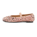JOZHAMTA Size 34-43 Women Sparkly Glitter Ballet Flats Shoes Soft Sequin Low Heels Shoes 2025 Spring Dance Bling Bling Ins Dress