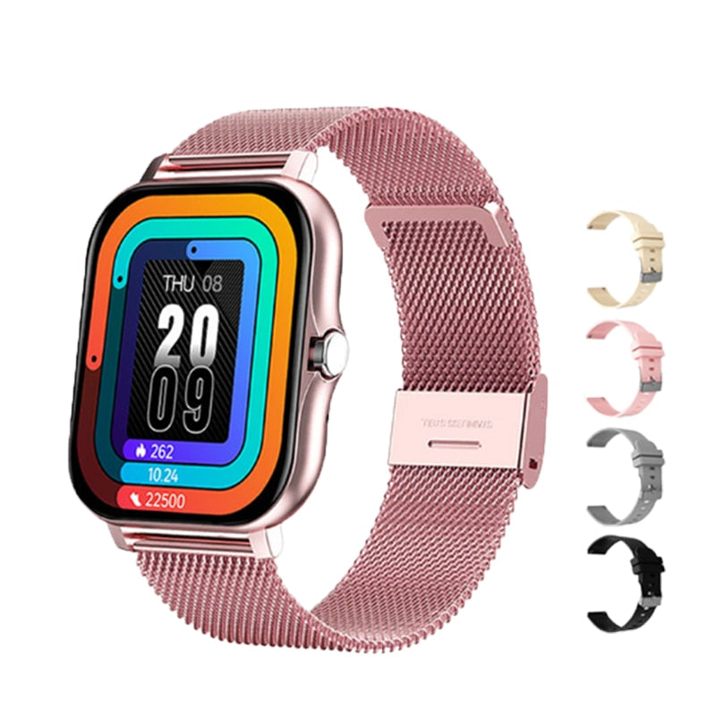 2023 Smart Watch Men Women Gift Sport Fitness Health Heart Rate Monitor Bluetooth Digital Smartwatch Wristwatch