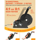 Steel Hand Winch Heavy Duty Rope Crank 3500lb Winch Trailer Manual Strong Winch Trailer Tool for Trailer Boat or ATV Towing