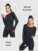 Women T-Shirts Sun Protection Sports Long Sleeves UV Protection Loose Breathable Running Yoga Clothes Fitness