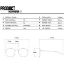 Women Oversized Square Sunglasses Men Vintage Big Frame Rectangle Sun Glasses Street Photo Driving Eyewear UV400 Gafas De Sol