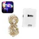 LED Light Strings Battery Powered Flashing Fairy Lights Wedding Christmas Party Gift Decorations Outdoor Garden Garland Lights