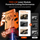 ACMER S2 4/7/12/20W Laser Engraving Cutting Machine High Precision Portable Machine Tool For Birthday Holiday Couple Gifts