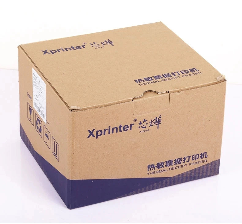 XPrinter Xp-Q90EC High quality 58mm Bluetooth auto cutter thermal receipt printer with Ethernet and USB or Bluetooth and USB int